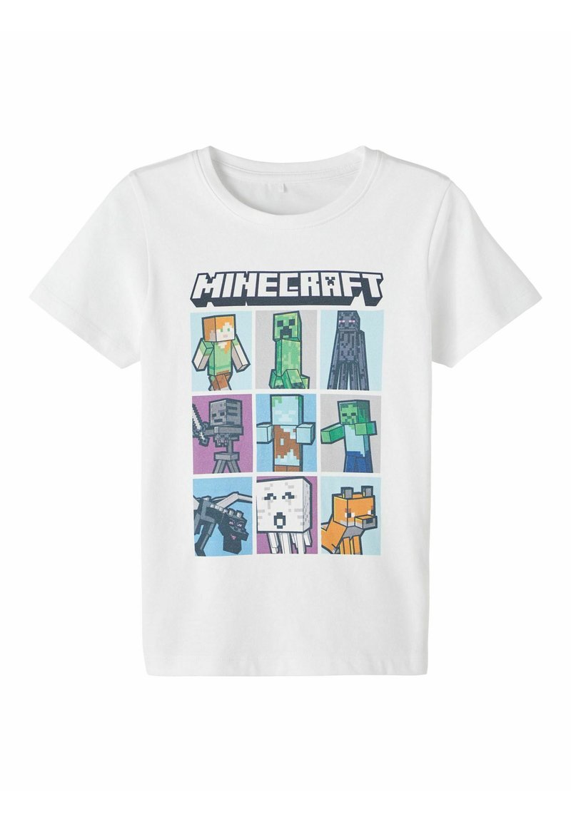 Name it - Print T-shirt - bright white, Enlarge