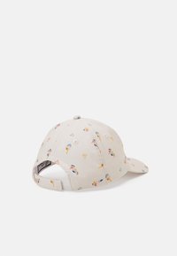 Baseballkappe aus leichtem Stoff, mit einem bunten Muster aus kleinen Eistüten und Herzen. Strukturierte Form mit verstellbarem Riemen im Rücken.