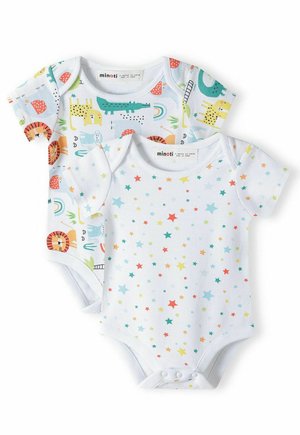 BABY BODYSUITS 2 PACK - Nattdräkt - white