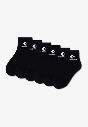 Converse, 3 PACK UNISEX - Чорапи за маратонки - black