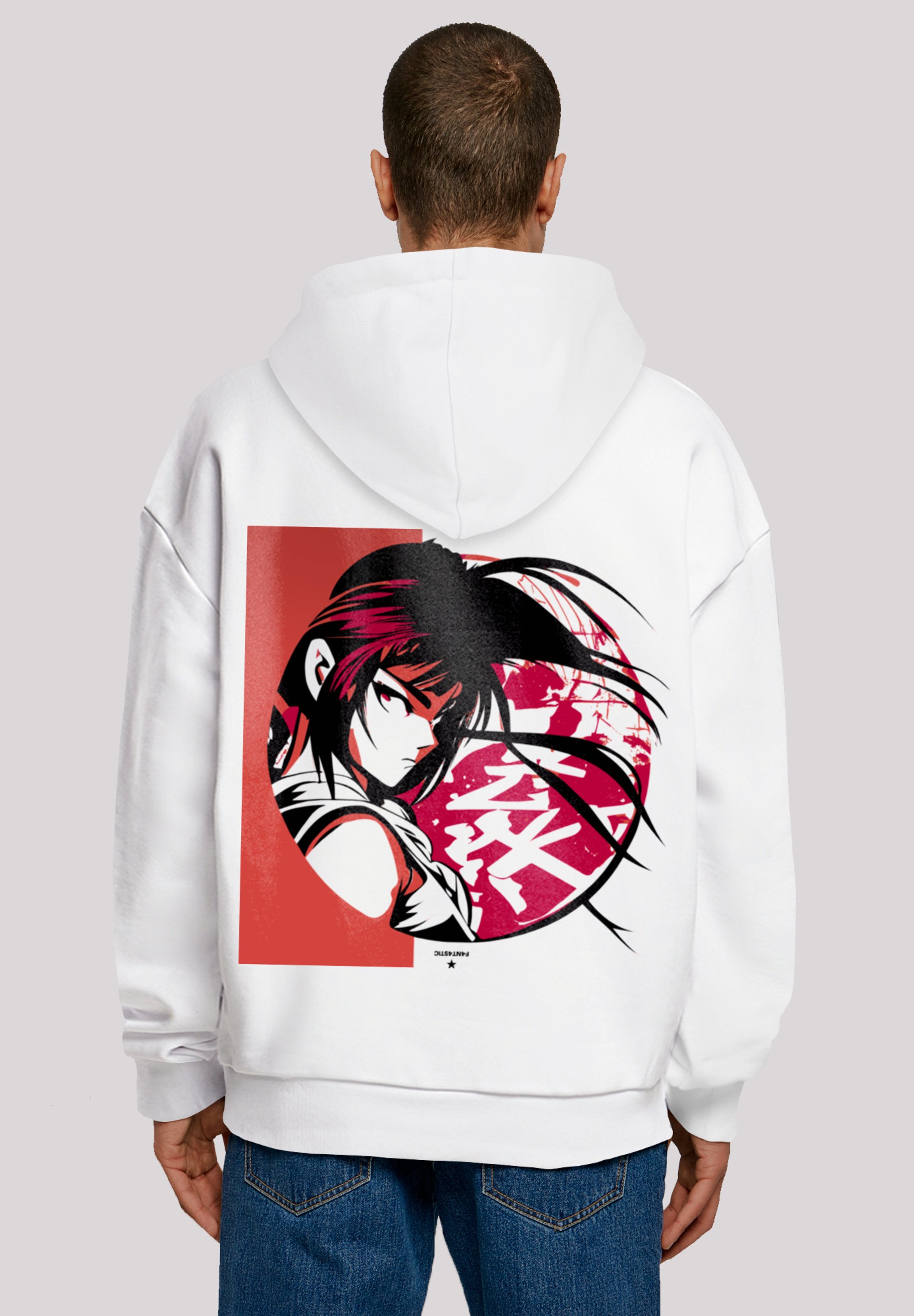 F4NT4STIC MANGA GIRL JAPAN - Hoodie - weiß/white - Zalando.de