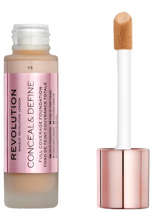 Makeup Revolution CONCEAL & DEFINE FOUNDATION - Foundation - f8