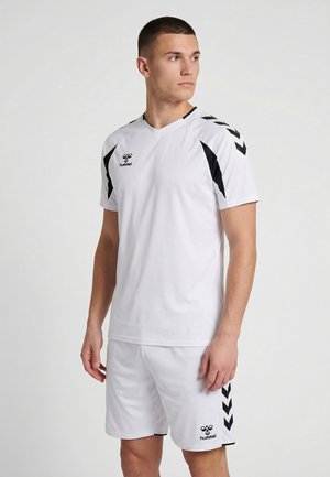 Hummel CORE 2.0  S/S - T-shirt con stampa - white black