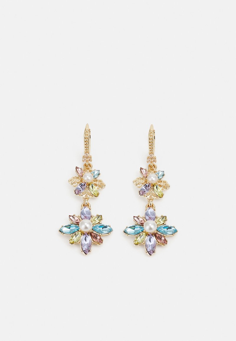 Marchesa FLORAL DROP - Boucles d'oreilles - gold-coloured/multi