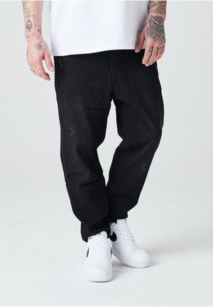 2Y Premium, Džíny Straight Fit - black