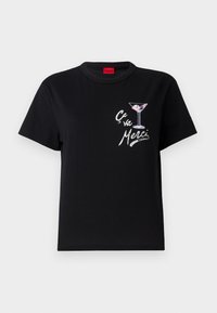 DESTREL - Print T-shirt - black
