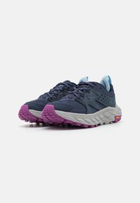 HOKA ANACAPA BREEZE LOW - Hikingschuh - outer space/harbor mist