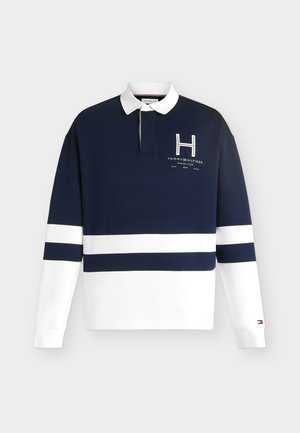 Tommy Hilfiger, SAIL RUGBY - Sweatshirt - carbon navy/multi