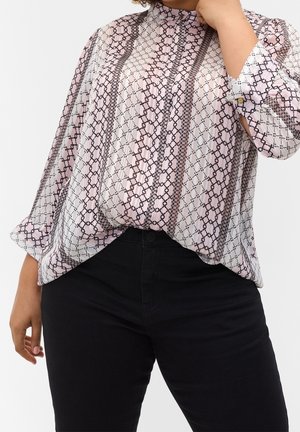 Overhemdblouse - purple