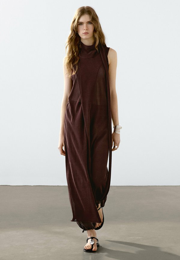 Maxi dress - bordeaux