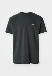 VISUAL STUDIES - Print T-shirt - vintage black