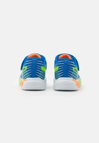 Skechers FLEX-GLOW BOLT - Joggesko - royal/lime/orange/silver