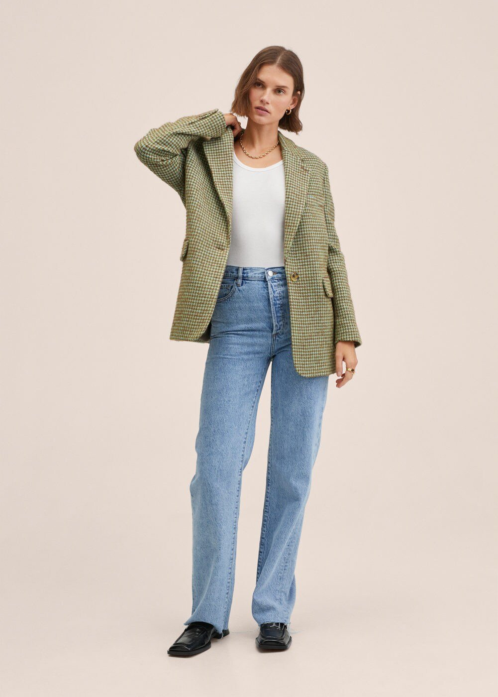 Mango GABRIELA - Blazer - groen - Zalando.nl