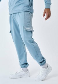 Project X Paris BAS DE JOGGING STYLE UNI - Cargobukser - bleu gris