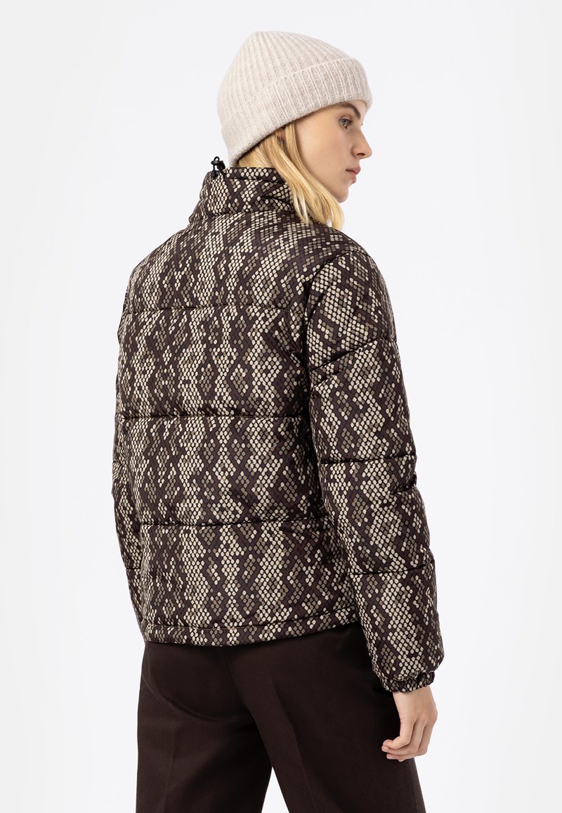 Dickies CAMDEN PUFFER W - Zimní bunda - khaki
