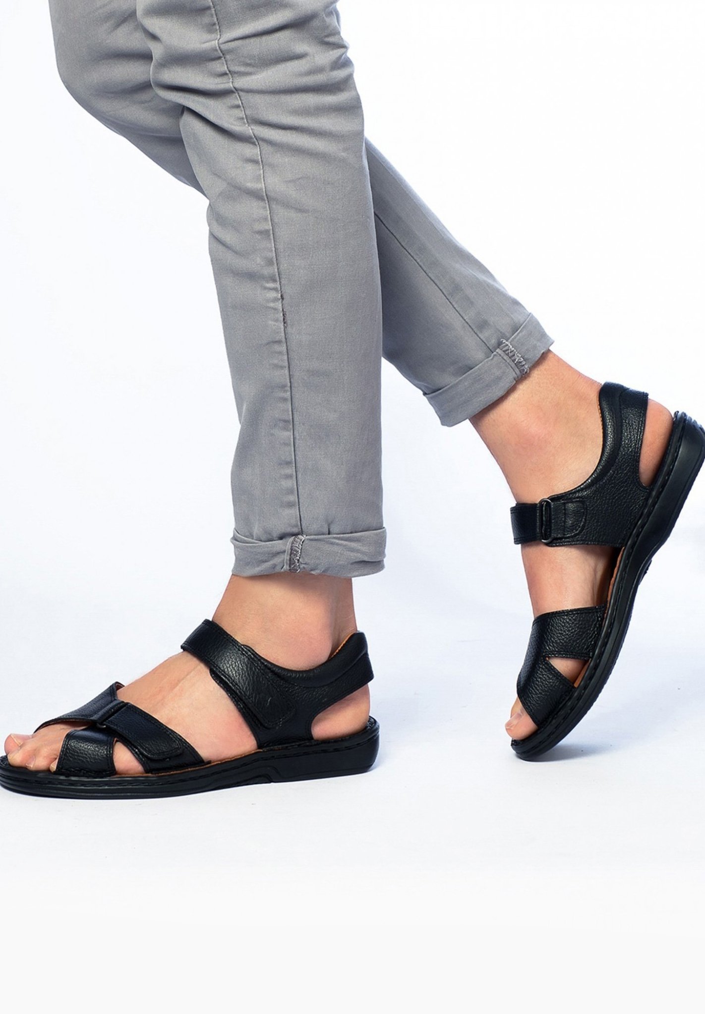 Son Castellanisimos TALON - Sandalias de senderismo - Black/negro - Zalando .es