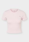 STRONG CROSS BACK TEE - Αθλητικό μπλουζάκι - misty pink