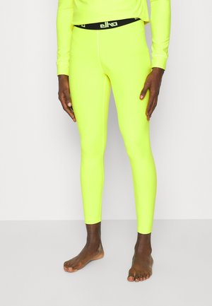 BOZEN FUNKTIONSHOSE - Base layer - neon yellow