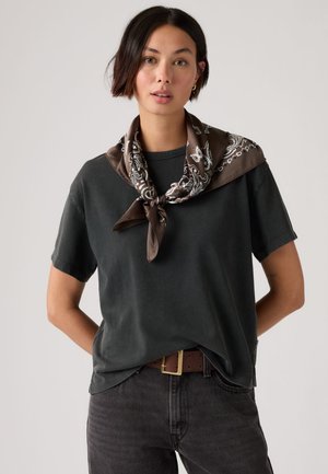 VINTAGE TEE - Základné tričko - washed black