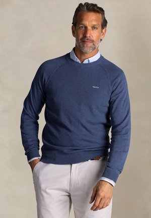 Trui - city navy melange