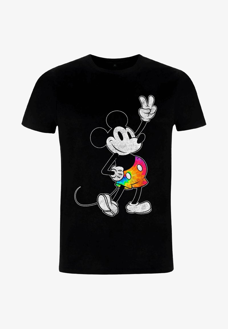 Disney MICKEY CLASSIC TIE DYE MICKEY STROKED - T-shirt z nadrukiem