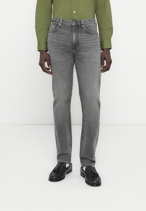 BLEECKER - Egyenes szárú farmer - leo grey