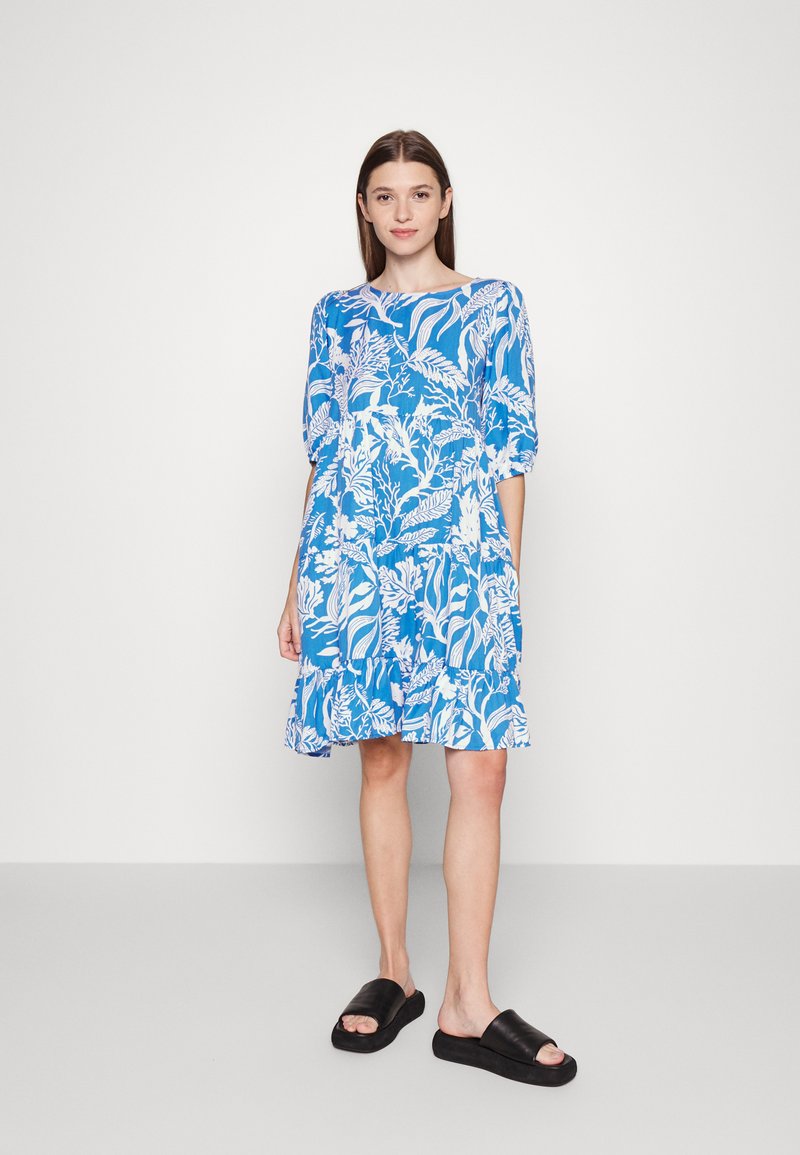 Damen Freizeitkleider | KnowledgeCotton Apparel Freizeitkleid campanula/blau - NE94215 Damen Freizeitkleider | KnowledgeCotton Apparel Freizeitkleid campanula/blau - NE94215