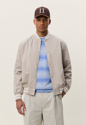 Les Deux VARSITY TECH JACKET - Blouson Bomber - light sand