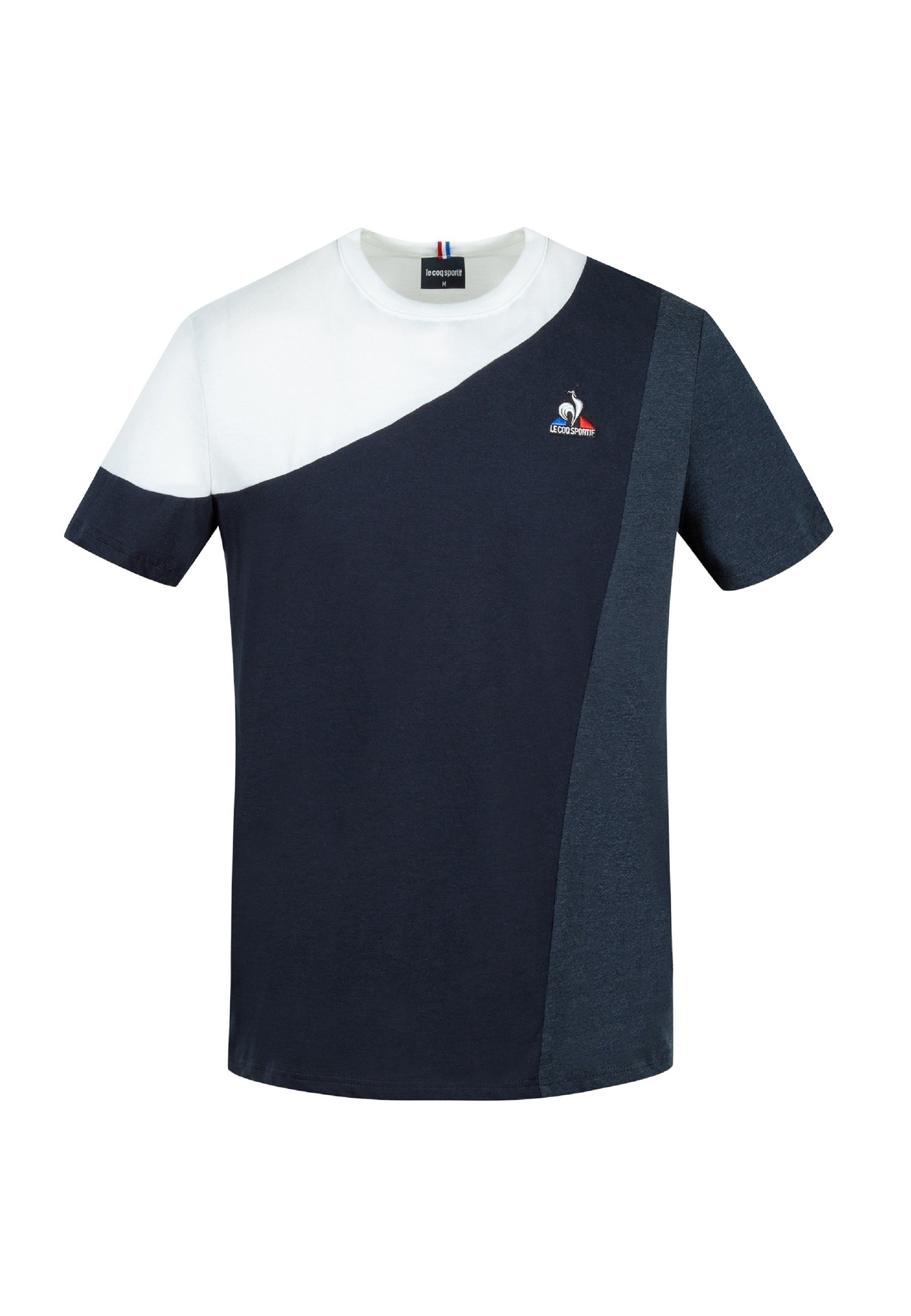 Vêtement T-Shirts Le Coq Sportif homme Ess Saison Tee taille Bleu marine Coton Vêtement T-Shirts Le Coq Sportif homme Ess Saison Tee taille Bleu marine Coton