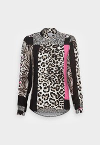 BLOUSE - Blusa - black/white