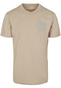 Mister Tee - HEMISPHERE - T-shirt con stampa - sand Immagine in miniatura 1