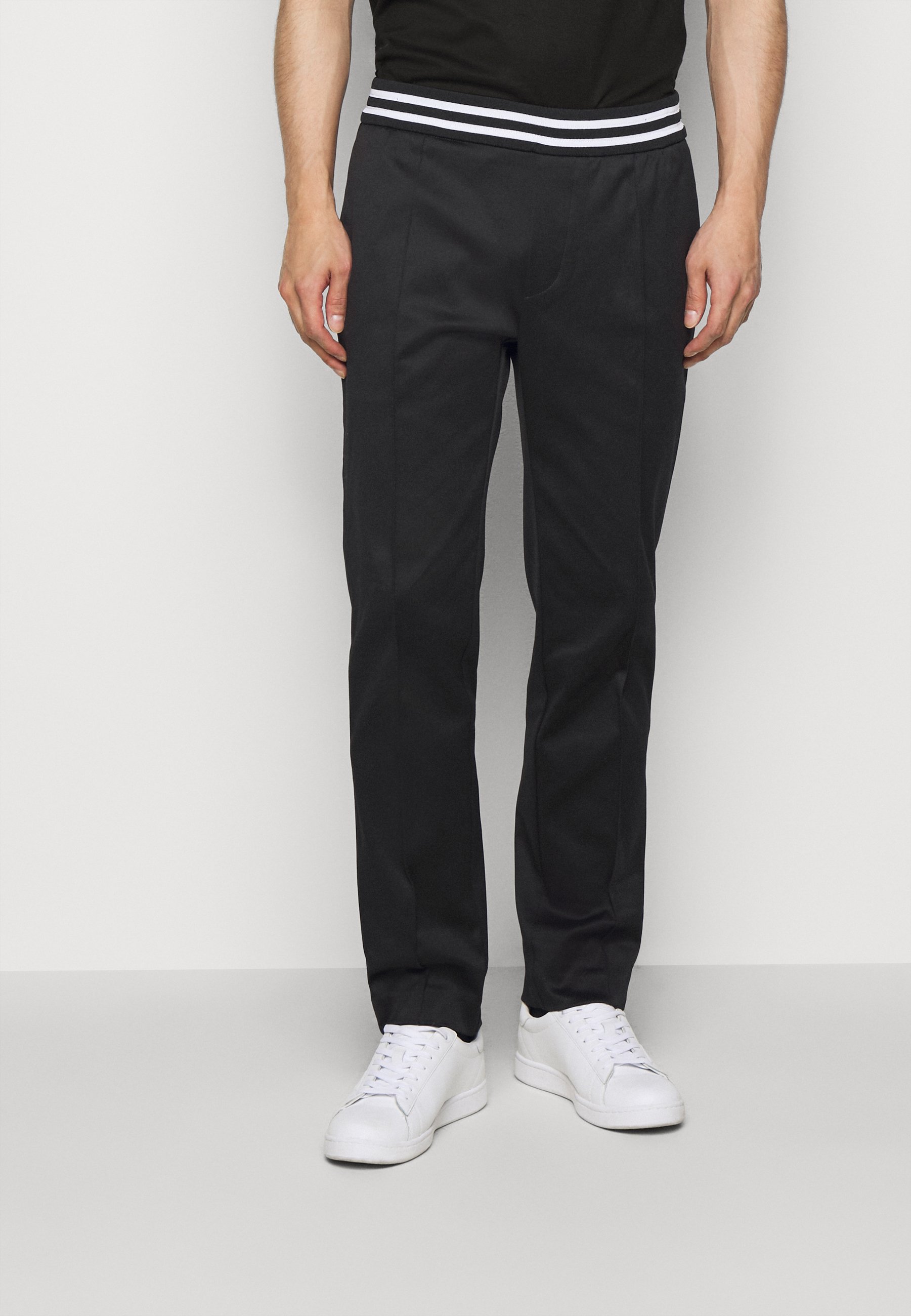 Emporio Armani Broek - black/Zwart - Zalando.be