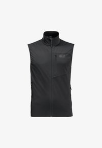 Jack Wolfskin HIGHEST PEAK Weste black/schwarz Zalando
