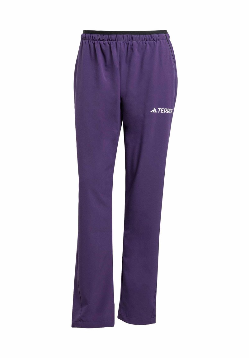 adidas Terrex MULTI LITEFLEX - Tracksuit bottoms - aurora plum/purple ...