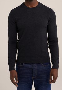 WE Fashion Stickad tröja - dark grey