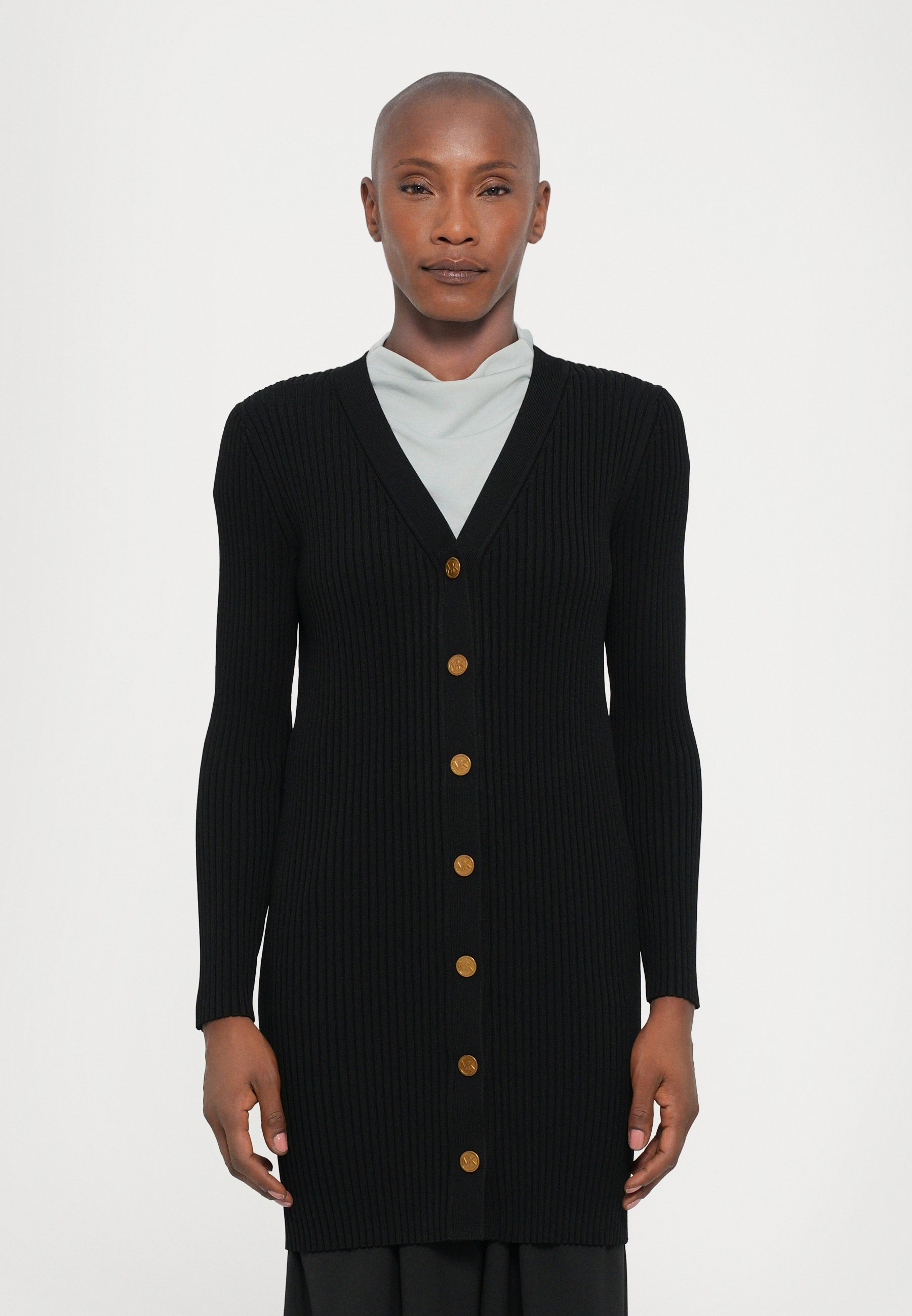 Gilet Cachemire Oversize Femme Kaki Foncé | Cachemire