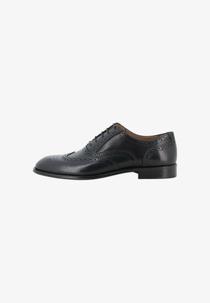 Melluso, MELLUSO SCARPA CLASSICA INGLESINA UOMO OXFORD LACCI - Stringate eleganti - nero