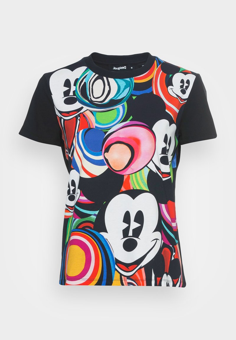Desigual T-shirt print meerkleurig