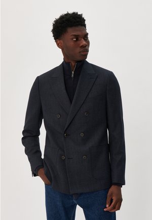 GARET DOUBLE - Jakkesæt blazere - dark navy