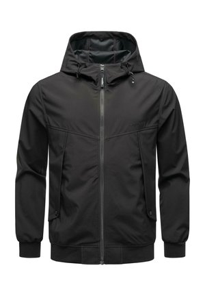 TYLLER BONDED - Summer jacket - black