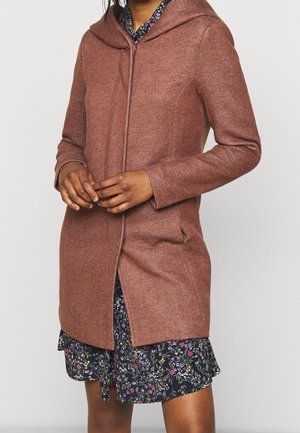 Kort kappa / rock - dark brown