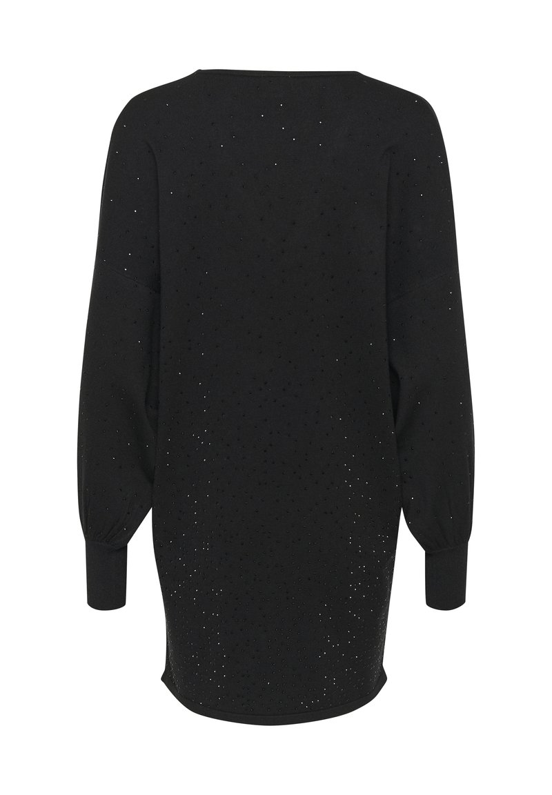 Part Two Jumper dress - black rhinestone/black - Zalando.ie