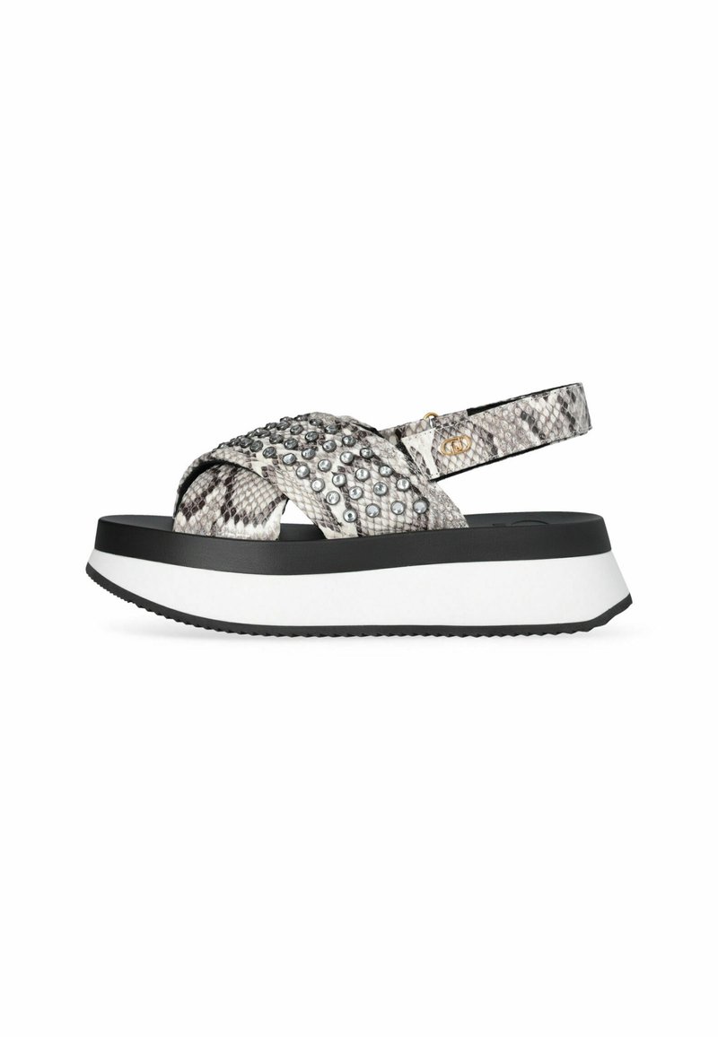 LIU JO - WITH STUDS - Platform sandals - multi coloured, Enlarge