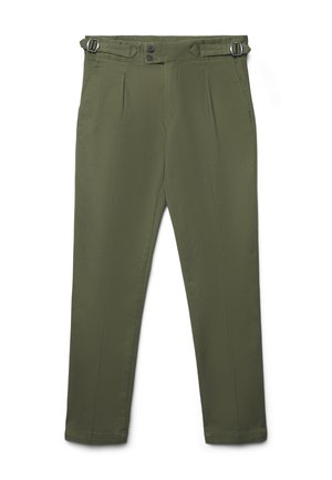 LUNGO - Stoffhose - Dark green