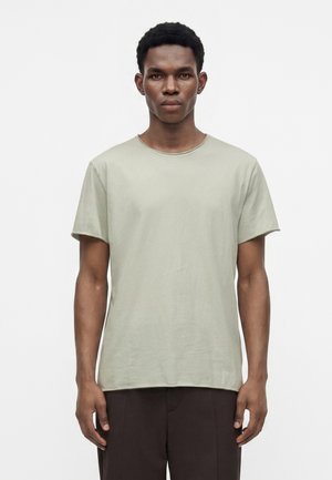 Filippa K, ROLL NECK TEE - Základné tričko - silver-coloured grey