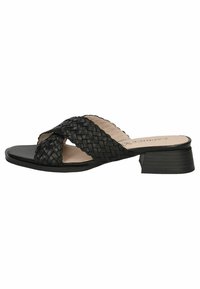 Caprice Ciabattine - black nappa
