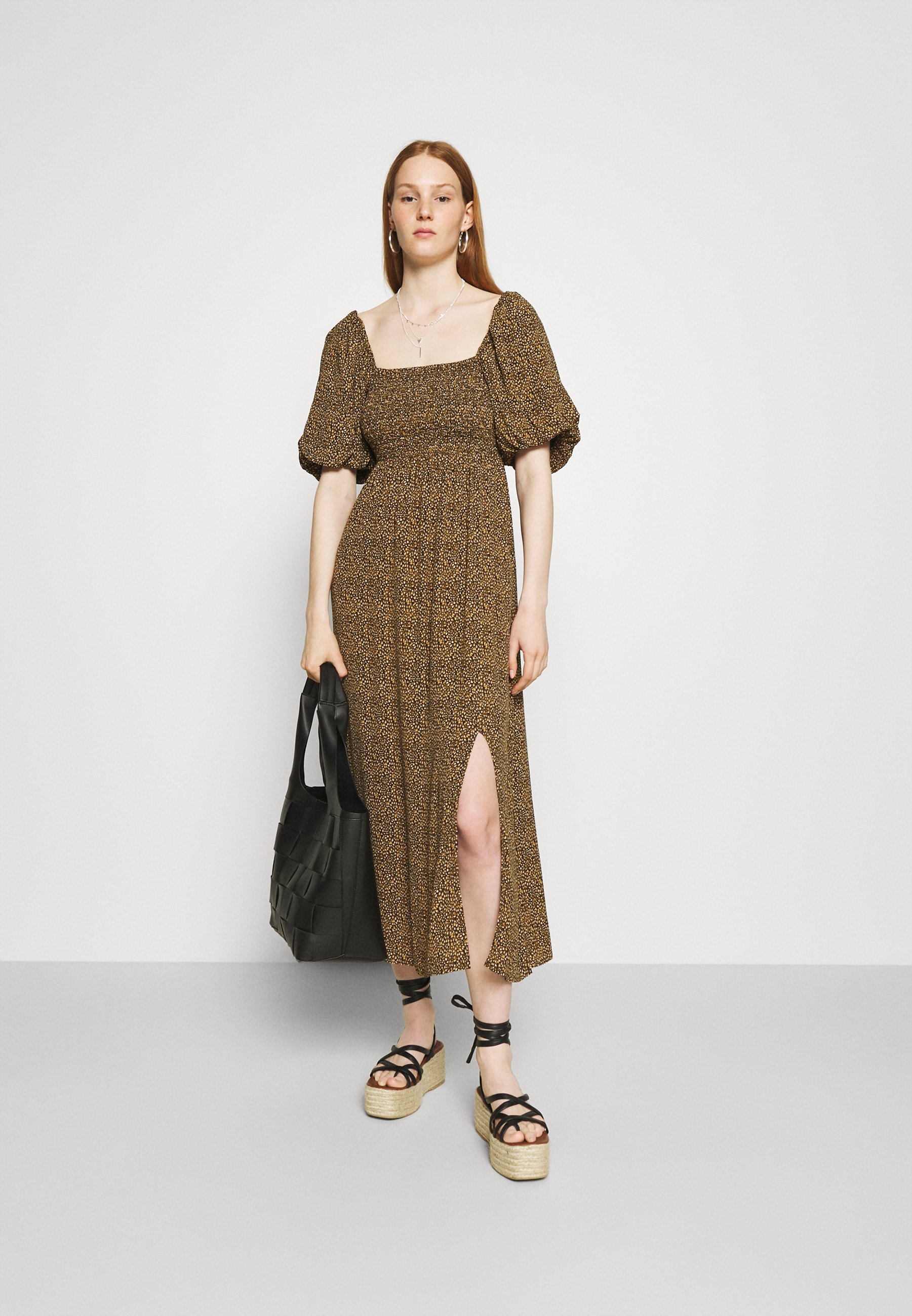 gestuz leopard dress