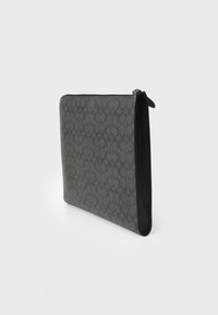 COACH LAPTOP CASE IN SIGNATURE CANVAS - Laptop bag - charcoal