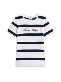SCRIPT - T-shirt estampada - ivory/dark night