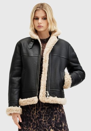 LOREL FLYING  - Veste en cuir - black